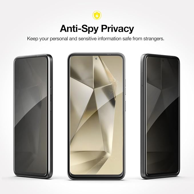 Designed for Samsung Galaxy S24 Tempered Glass Screen Protector UHD &amp Camera Lens Protector with Applicator