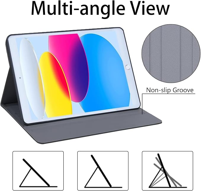 Case for Samsung Galaxy Tab S8 Plus 2022/S7 FE 2021/S7 Plus 2020 12.4 inch Ultra-Thin Multi-Angle Bracket Full Body Case with Wake/Sleep Function - Bible Phil 4-13 Floral
