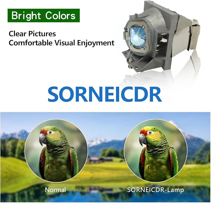 SORNEICDR RLC-108 Replacement Projector Lamp Bulb Compatible with VIEWSONIC PA500S PA500X PA502ES PA502XE PA503S PA503SP PA503X PA503XP PG603X PS501X PS600X VS16905 VS16909 Projector Lamp Bulb