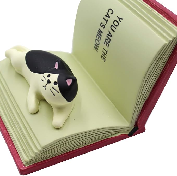 BOLLEY JOSS Desk Cell Phone Holder Stand Pink Sofa with Cute Cat Kitty for Office Free You Hands Home Ornament