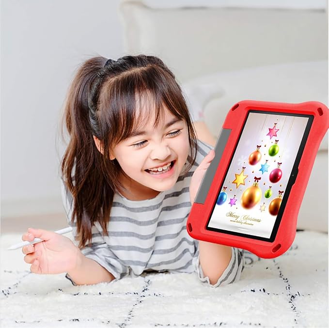 10 inch Tablet Case for kids(Compatible with 13th/11th Gen 2023/2021) (Incompatible with iPad Samsung 10 inch Tablet)Light Weight Shock Proof Convertible Handle Stand Kids Case (A-Light Blue)