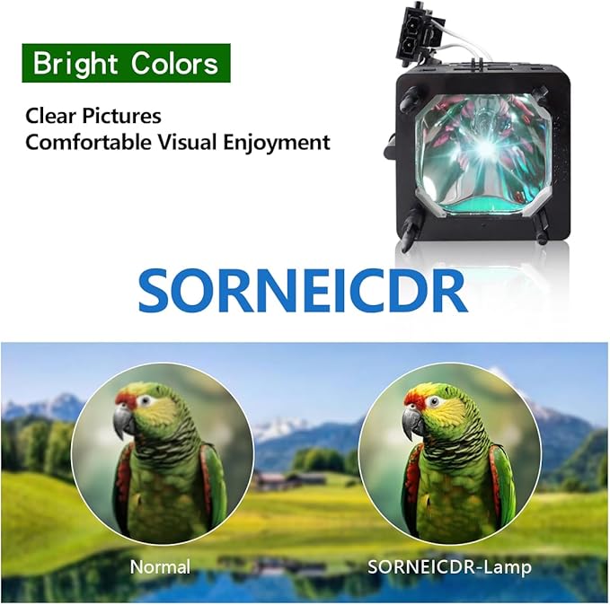 XL-5200 Replacement Projector Lamp Bulb Compatible with Sony KDS-50A2000 KDS-55A2000 KDS-55A2020 KDS-55A3000 KDS-60A2000 KDS-50A2020 KDS-50A3000 Projectors, with Housing