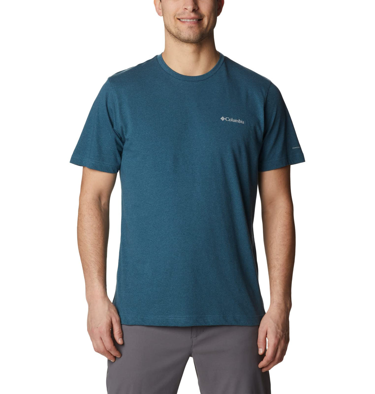 Columbia Men's Thistletown Hills Short Sleeve, Night Wave Heather, 5X Big
