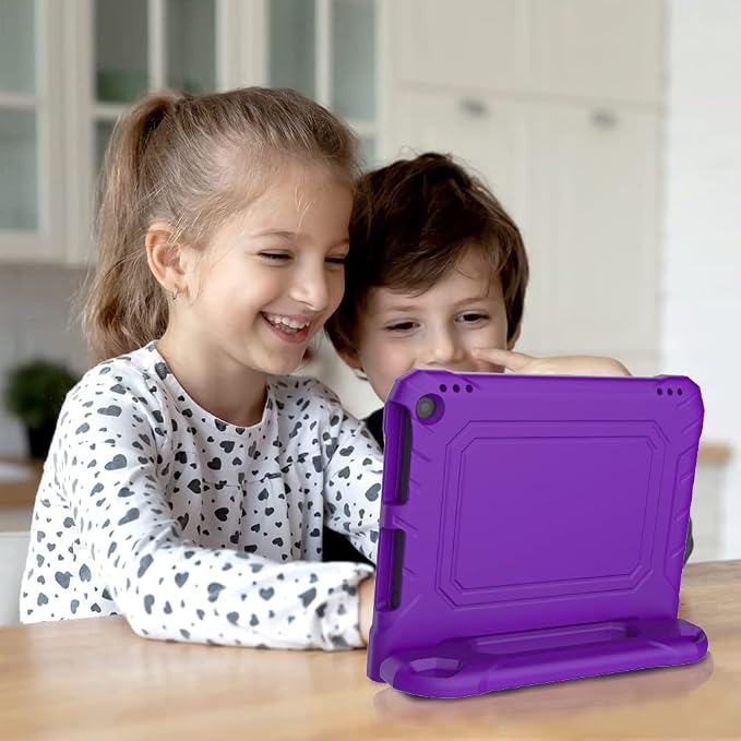 DJ&ampRPPQ Kids CaseEVA Strong Anti Drop is Suitable for 10 inch Tablet. Not Compatible with Ipad 10in Tablet Black