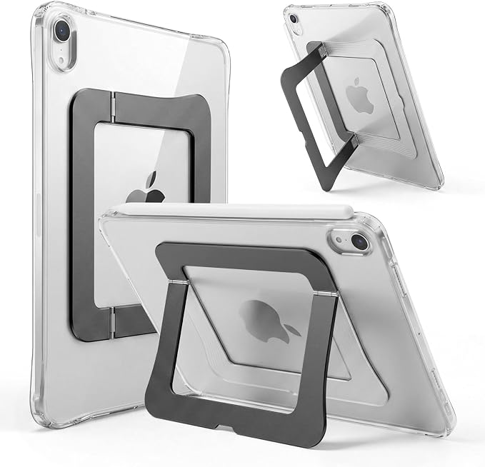Kickstand Case for iPad mini 7 A17 Pro Slim Protective Clear Cover for iPad mini 7th/6th Generation 8.3 Inch 2024/2021 Sturdy Adjustable Multi-Angle Stand Blue