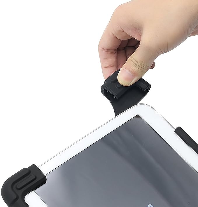 CHINFAI Universal Case for 9.7 10.1 10.5 11 Inch Tablet Universal Silicone Tablet Case Protective Cover for 9 10 Touchscreen Tablet with Convertible Stand (Black)