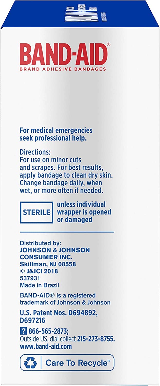 BAND-AID® Brand TRU-STAY™ Sheer Bandages Assorted, 80 Count
