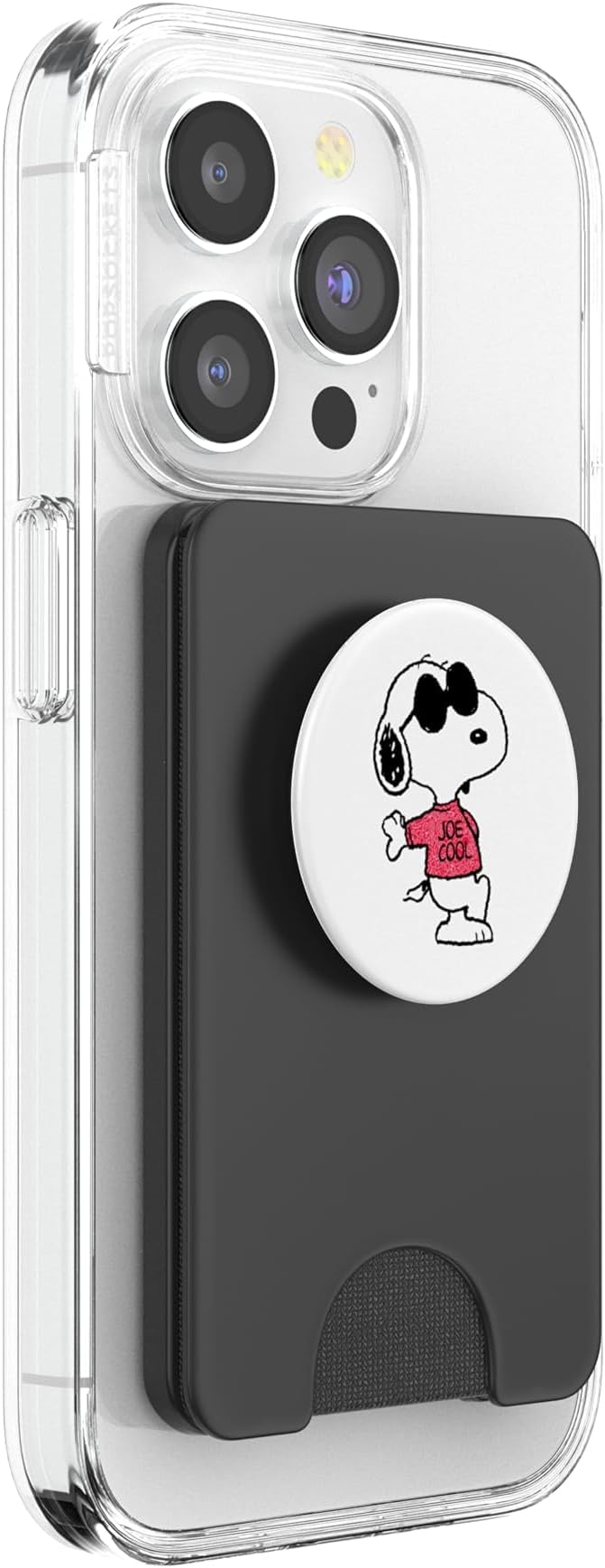 Snoopy Joe Cool Pattern Style Design PopSockets PopWallet for MagSafe