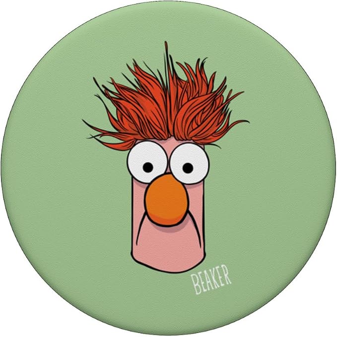 Disney The Muppets Beaker Muppet Labs Big Face PopSockets PopGrip for MagSafe