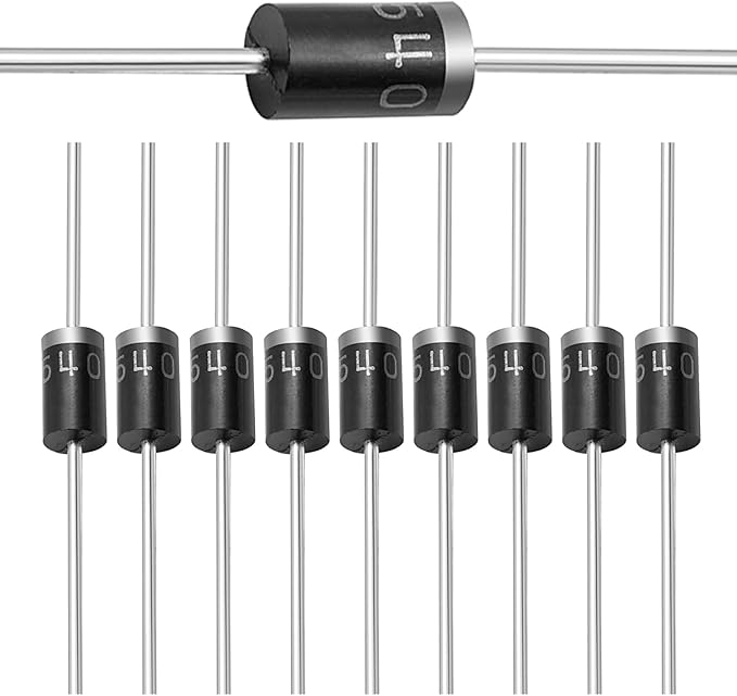 Chanzon 1N5406 Rectifier Diode 3A 600V DO-201AD Axial 5406 IN5406 3 Amp 600