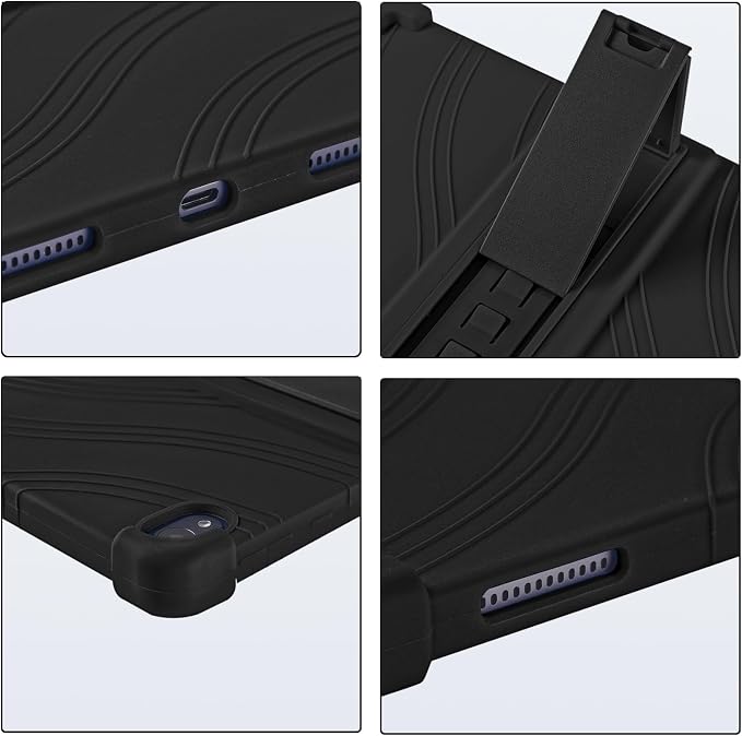 ATOOZ for Onn. 12.1 inch Tablet Pro Case 2024 (Model:100146663)Silicone Case for Onn 12.1 Tablet Pro with Stand (Black)