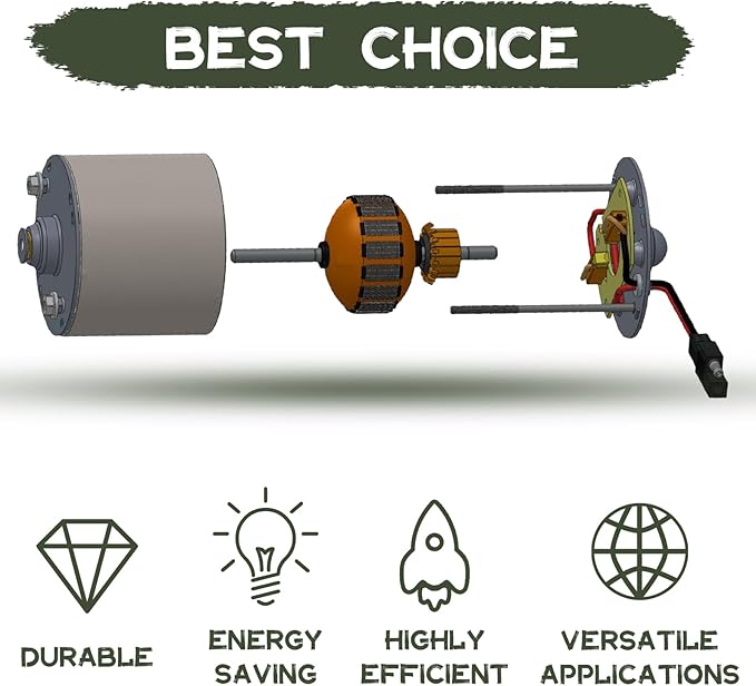 Highwild Universal 12V Hunting Spinner Feeder Box Motor