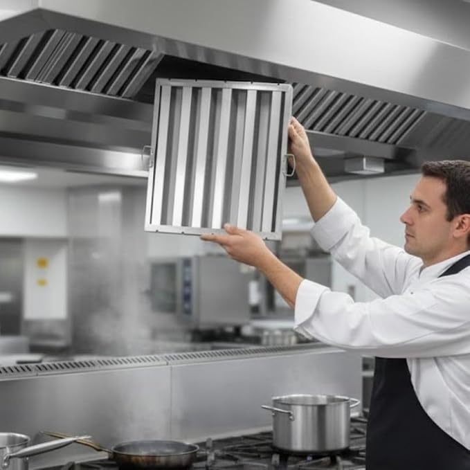 Soro Essentials- 20" W x 25" H Stainless Steel Commercial Kitchen Hood Filter