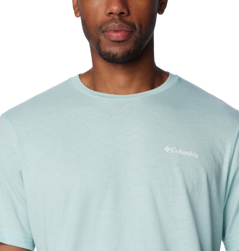 Columbia Men's Thistletown Hills Short Sleeve, Spray Double Dye, Large