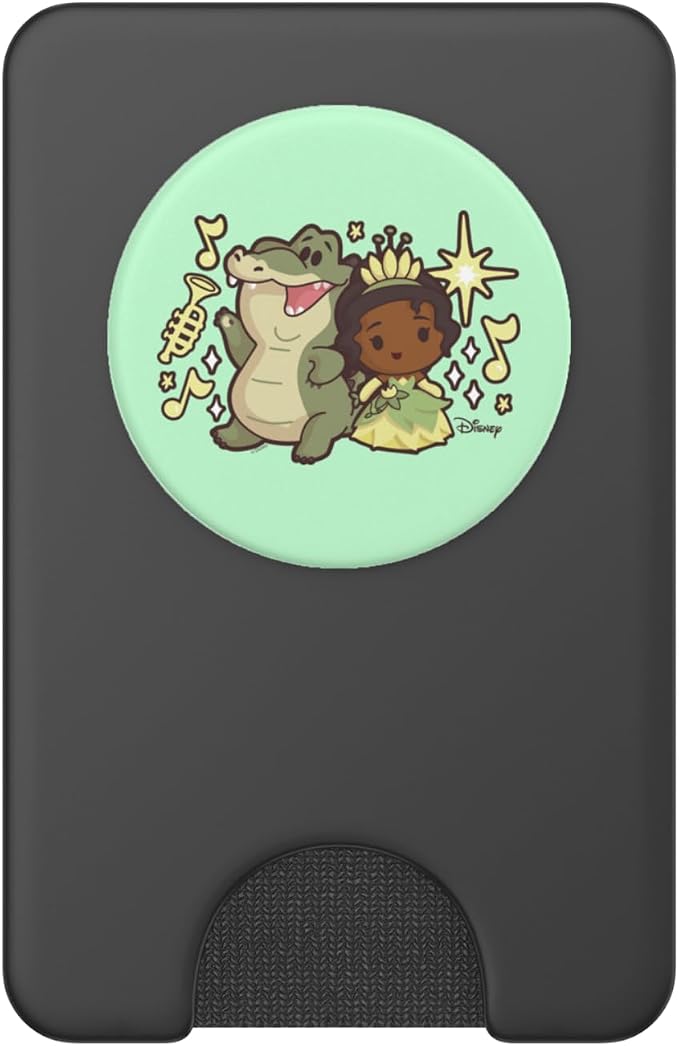 Disney Princess - Tiana and Louis The Alligator PopSockets PopGrip for MagSafe