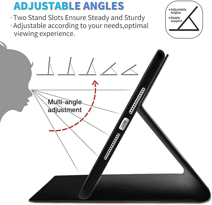 for Samsung Galaxy Tab E 9.6 Inch 2015 (SM-T560/T561/T565/T567) Kickstand Case PU Leather Multiple Viewing Angles Stand Smart Cover for Galaxy Tab E 2015 2 Roses