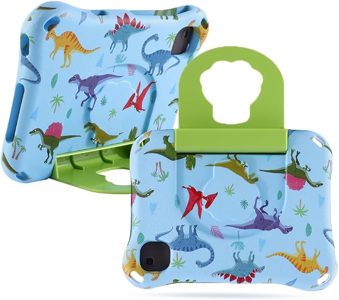 Dinosaur REVVL Tab 5G 2023 10.36 inch Case for Kid Boy Light EVA Kids Friendly Tablet Cover with Handle Kickstand Kid-Pro Shockproof Full Cover Boy's Gift (KL)