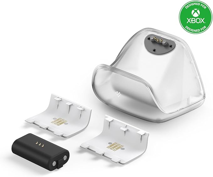 8BitDo Charging Dock for Xbox Wireless Controllers, Xbox Charging Station with Magnetic Secure Charging for Xbox Series X|S and Xbox One Controller - Officially Licensed (White)