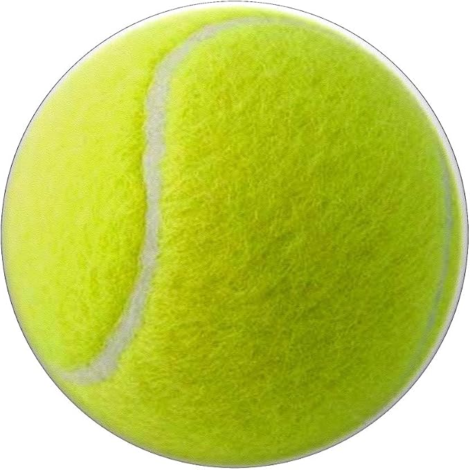 Tennis Ball Black PopSockets Adhesive PopGrip