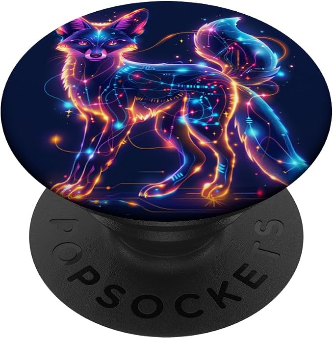 Fox Lover Vixen Foxes Wildlife Animal Foxes PopSockets Adhesive PopGrip