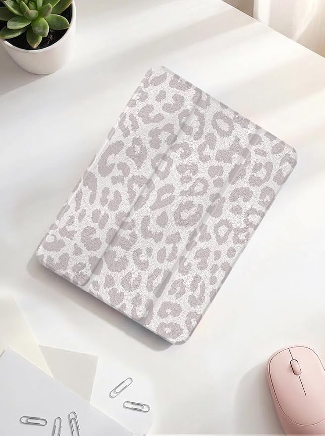 Case for iPad 9th/ 8th/ 7th Generation Case 10.2&amp10.5 Inch (2021/2020/2019 Release) Slim Lightweight Soft Trifold Back Cover with Pencil Holder &amp Auto Sleep/Wake CoverBeige Checkered