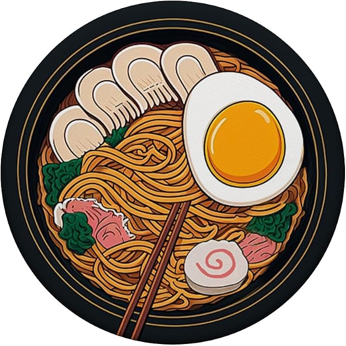 Ramen Japanese Food Anime Style Noodles Asia PopSockets Adhesive PopGrip