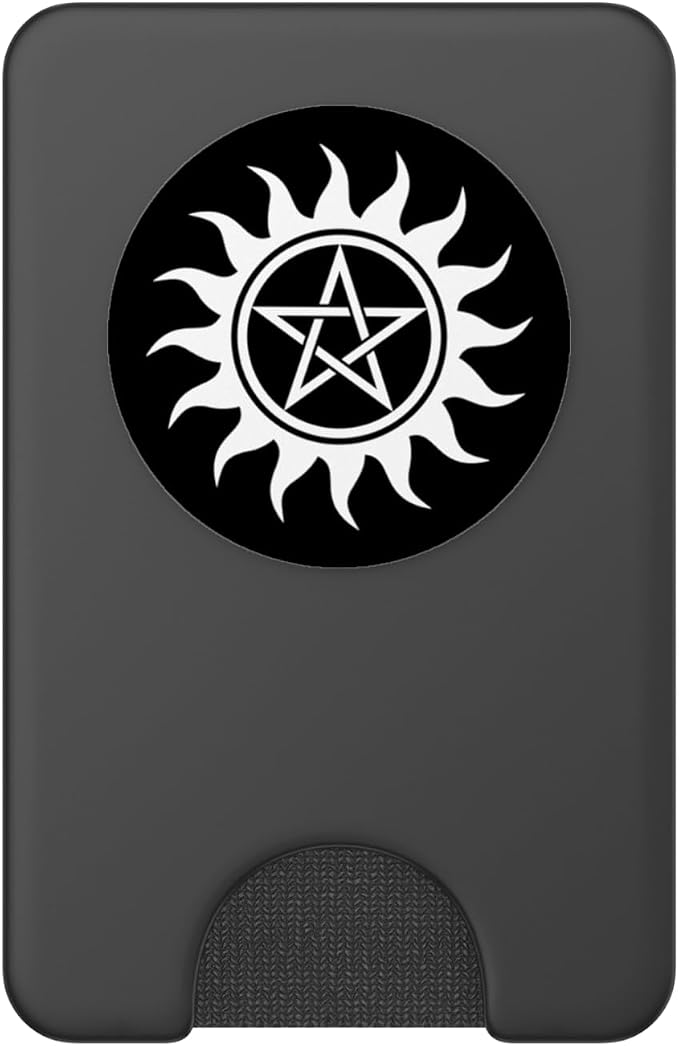 Anti Possession Pentagram Symbol PopSockets Adhesive PopGrip