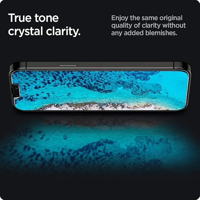 Spigen Tempered Glass Screen Protector [GlasTR EZ FIT] designed for iPhone 11 / iPhone XR [6.1 inch] [Case Friendly] - 2 Pack