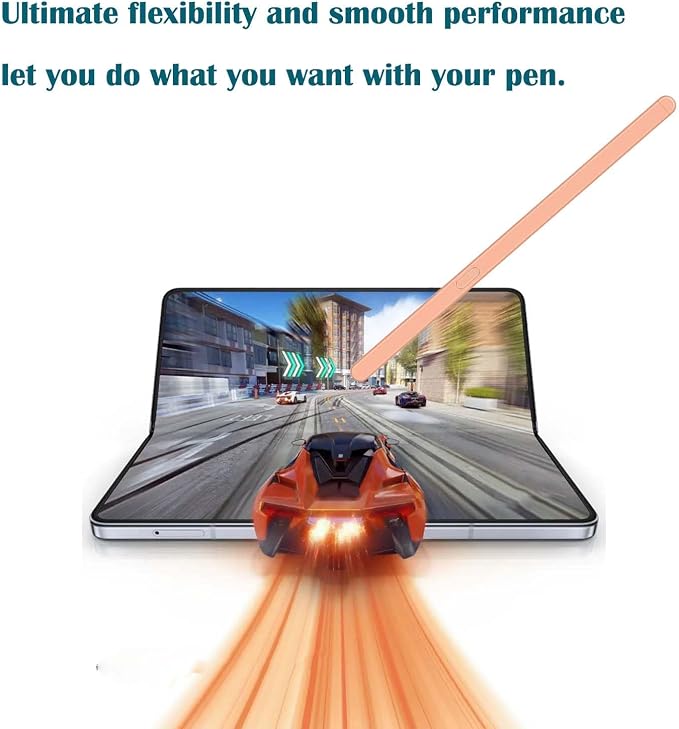 Galaxy Z Fold 5/6 Stylus Pen Fold Edition for Samsung Galaxy Z Fold5 5G Slim S Pen Galaxy S Pen 5/6 Fold Edition Touch Stylus EJ-PF946BBEGWW with Nibs