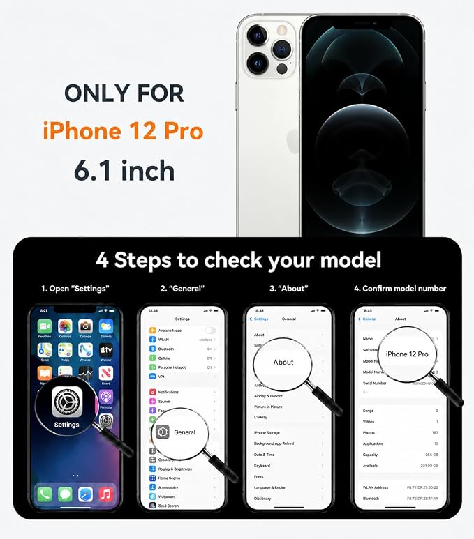 Magnetic Design for iPhone 16 CaseCompatible with MagSafe[Military Grade Drop Protection] Camera Lens Protector Cover Logo View Dust-Proof Matte Shockproof Protective CoverNavy Blue