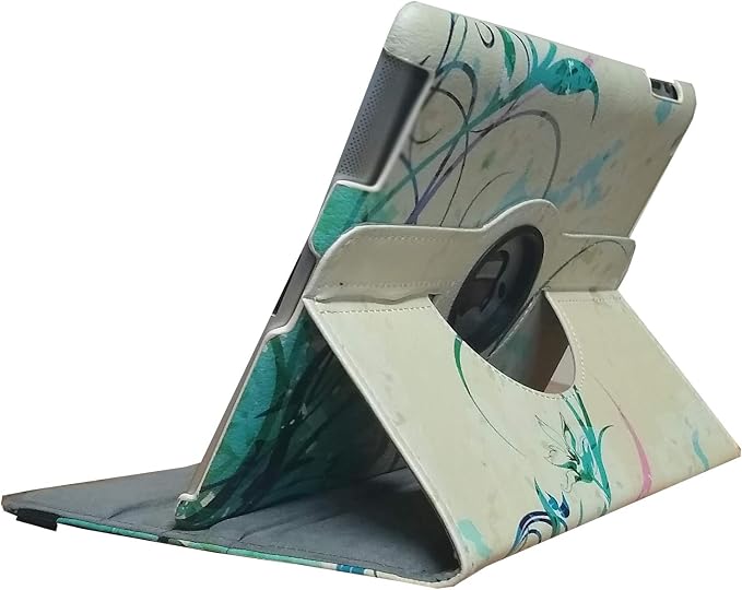 Case for iPad Air 2 Rotating Stand Smart Case Cover Magnetic Auto Wake Up/Sleep for A1566 A1567 MGLW2LL/A MH0W2LL/A MGL12LL/A MH2V2LL/A MH2W2LL/A MH2U2LL/A (Black)