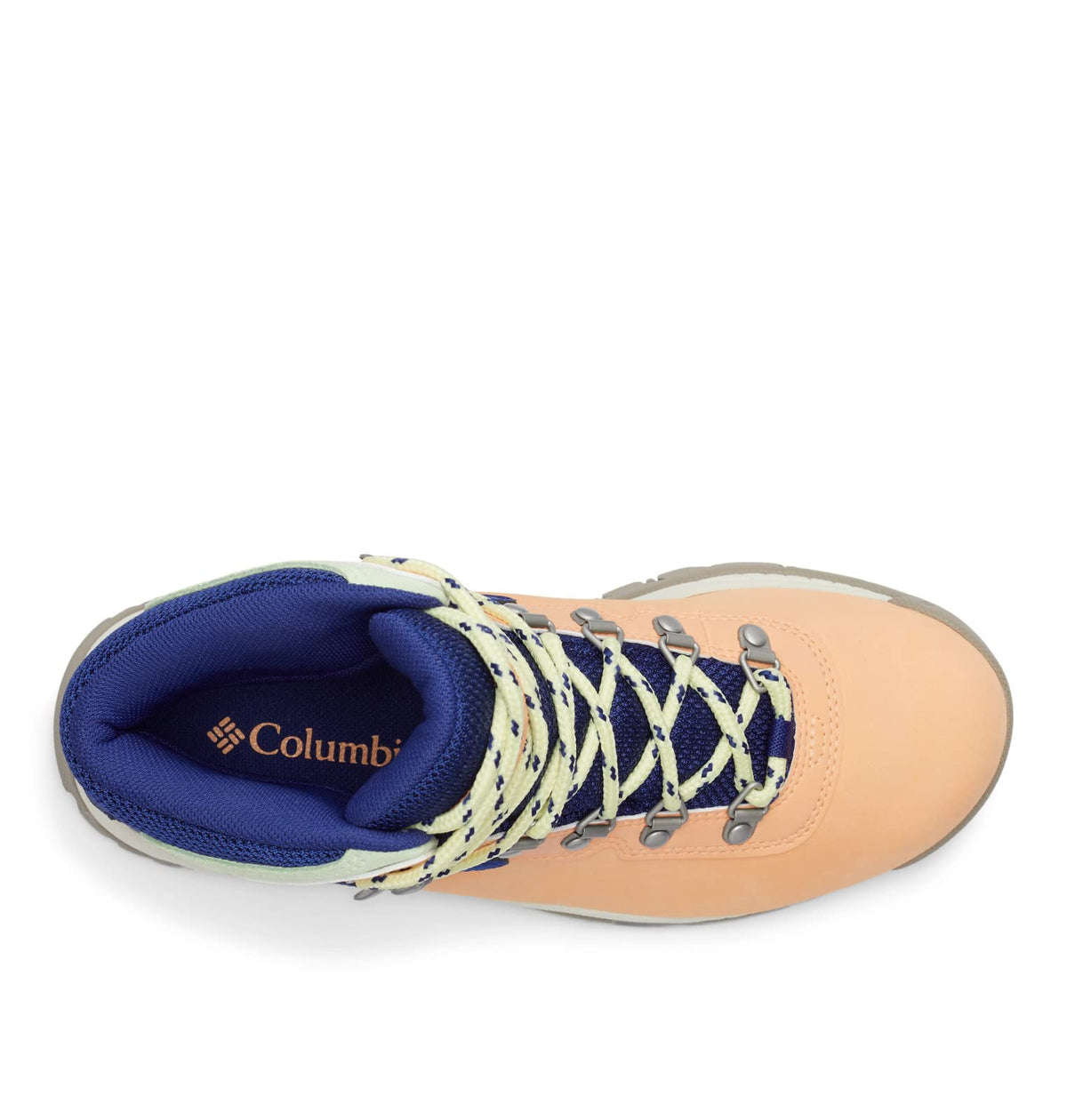 Columbia Women's Newton Ridge Plus, Peach/Dark Sapphire, 6
