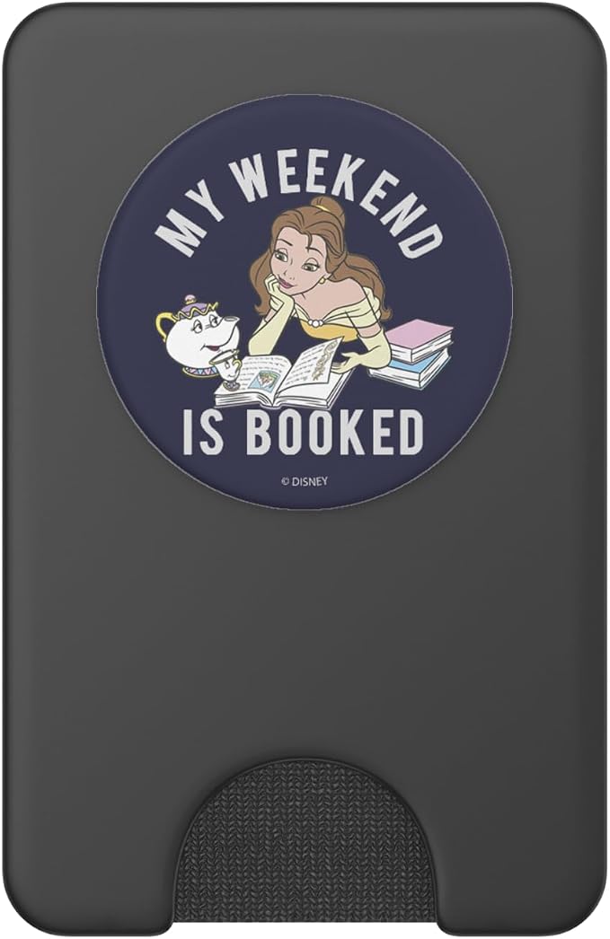 Disney Beauty and The Beast Belle My Weekend is Booked PopSockets Adhesive PopGrip