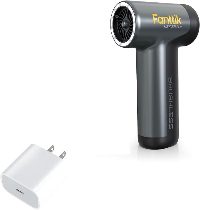 BoxWave Charger Compatible with Fanttik B8 Ace - PD GAN miniCube (30W) 30W Tiny PD GAN Type-C Wall Charger - Winter White