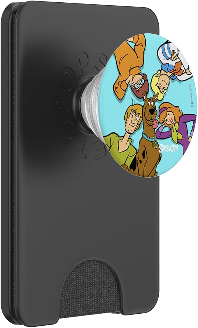Scooby-Doo Classic Mystery Inc Gang Circle Group Shot PopSockets Adhesive PopGrip