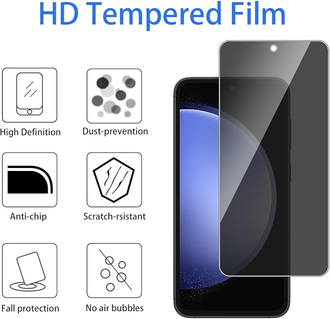 2 Pack Tempered Glass for Samsung Galaxy Note 10 Plus Privacy Screen Protector 3D Full Coverage Anti-Spy Bubble-Free Anti-Scratch for Samsung Galaxy Note 10 Plus Case Friendly