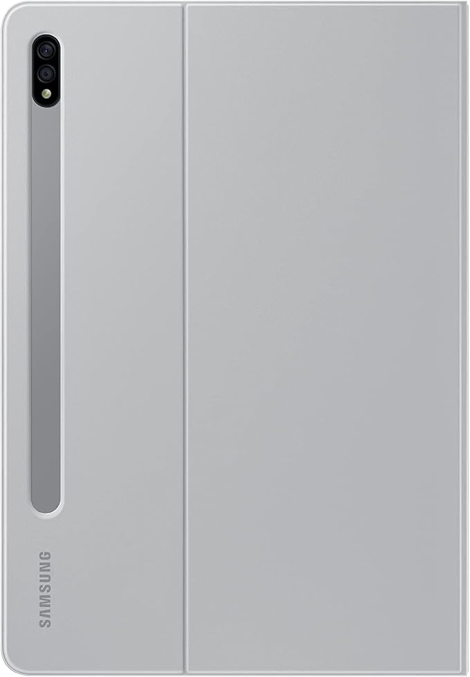 Samsung Galaxy Tab S8 / S7 Book Cover - Original Samsung Tablet Case - Light Grey