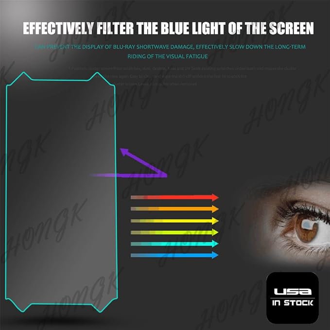 HONGK- Cluster Scratch Protection Film/Screen Protector Compatible with FJ09 Super TENERE [B0734FNSNM]