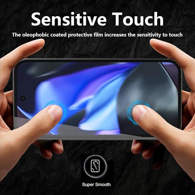 for iPhone 17 Pro Max Back Screen Protector Flexible Film Not Glass with Camera Lens Protector 2+2 Pack Self-Healing Anti Scratch HD Clear Soft TPU Protective Hydrogel Film