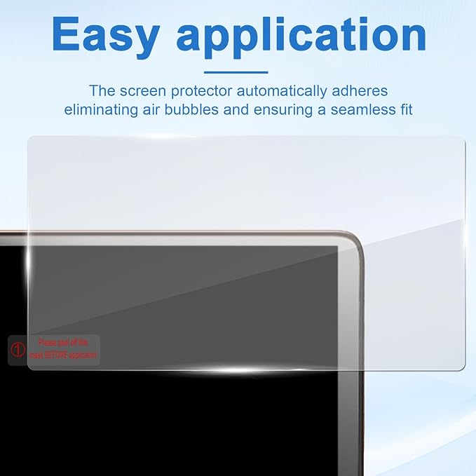 2pcs Screen Protectors for Handheld Console (Upper + Lower Screen) | Glass Dual Display with Anti-Scratch HD Clear &amp Bubble-Free with Cleaning Accessories