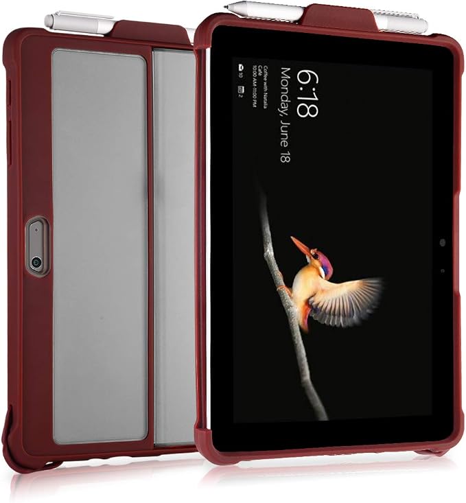 for Surface Go 3 Case Surface Go 2 Case Surface Go Cases Shockproof Rugged Folio Surface Go 3/ Go 2/ Go Protective Cases Cover Compatible with Microsoft Surface Go 2/ Go 3/ Go 10 inch Tablet