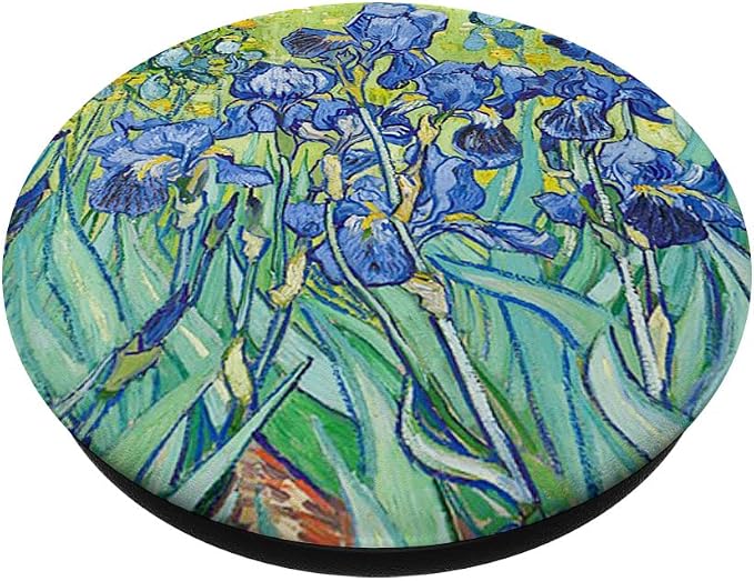Irises Painting Art Vincent Van Gogh Pop Mount Socket PopSockets Adhesive PopGrip
