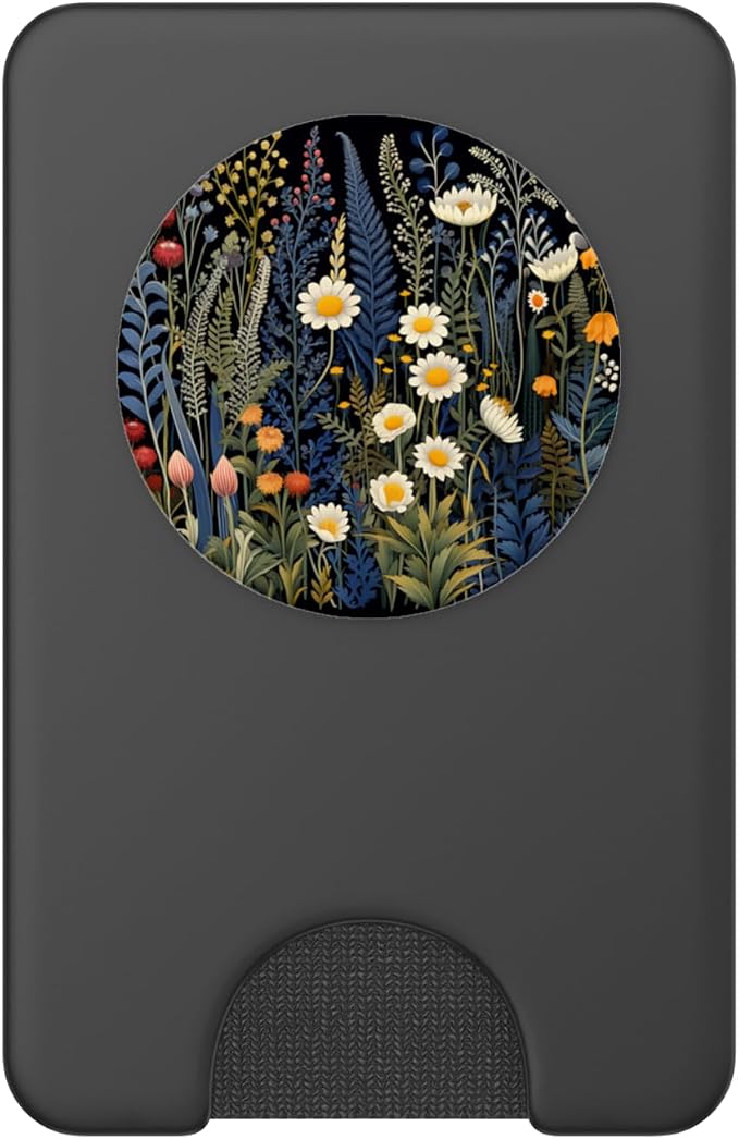 Wildflower Flowers Design Floral PopSockets PopGrip for MagSafe