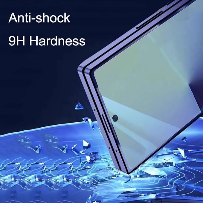 2 Pack Matte Privacy Screen Protector for Samsung Galaxy Z Fold 7 Anti-spy Anti Glare Tempered Glass Flim Front+Back