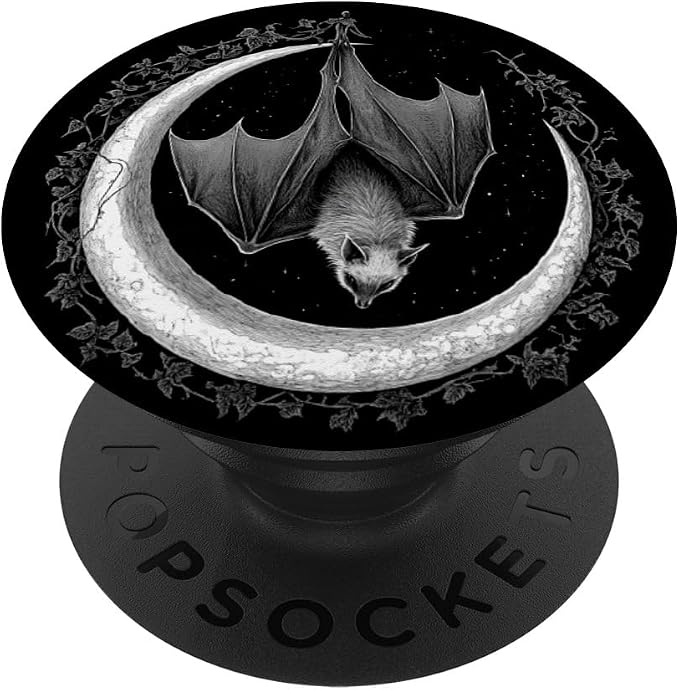 Halloween Bat Wings Spooky Animal Vampire Trick Or Treat PopSockets Adhesive PopGrip