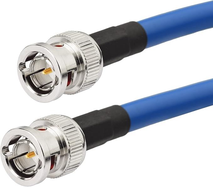 Superbat SDI Cable 200ft BNC Cable Belden 1694A + 3G/6G SDI Cable Spool Supports 3G-SDI/6G-SDI/4K/8K SDI Recorder Camera Monitor Router Audio Gateway Sync Broadcast etc.