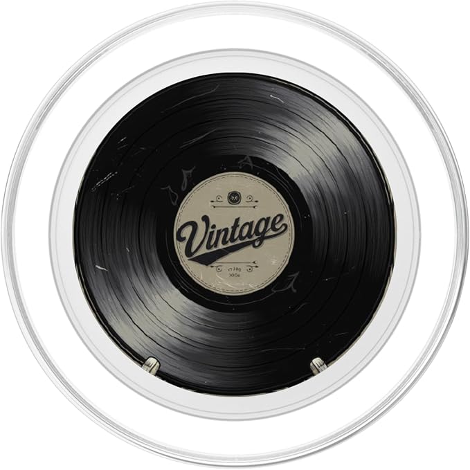 Vinyl Record Player Vinyl Collector Retro Music Lover PopSockets PopGrip for MagSafe
