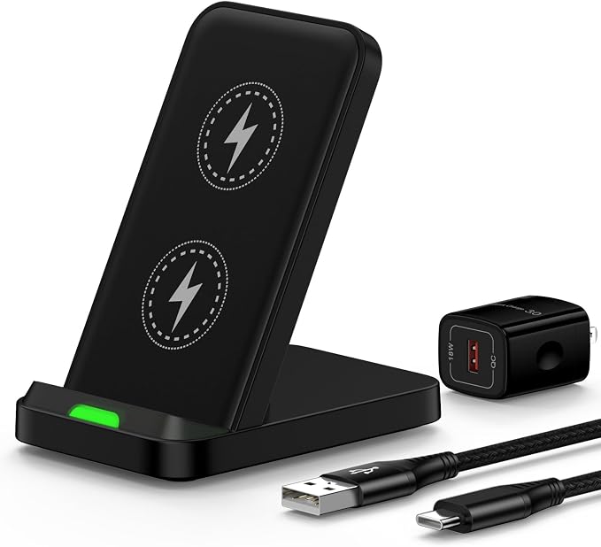 Pixel 10a 10 Pro XL 10 ProFold Wireless Charger for Google Pixel 10a/10/10 Pro / 10 ProXL / 9a/ 9/9Pro/ 9ProXL/ 9Pro Fold/ 8a/ 8/ 8Pro/ 7/ 7Pro/ 6/ 6ProWireless Charging Station Charger Stand Dock