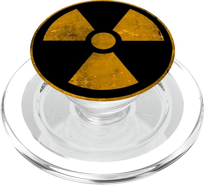 Radiation Pop Mount Socket Danger Vintage Grip X-Rays Hazard PopSockets PopGrip: Swappable Grip for Phones &amp Tablets PopSockets Standard PopGrip
