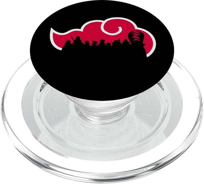Naruto Shippuden Akatsuki Silhouette Anime PopSockets Adhesive PopGrip